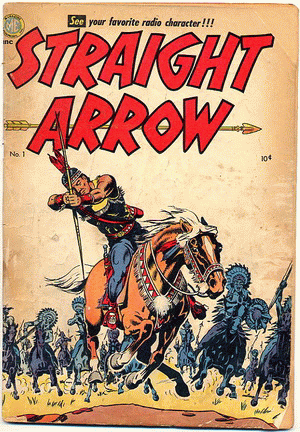 1950 - Straight Arrow #1 - Click
for Bigger Image in a New Page