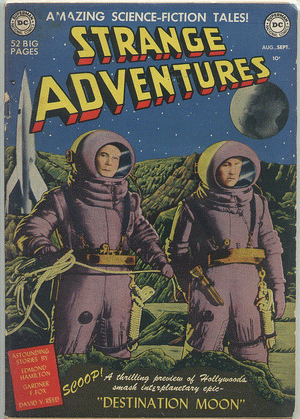 1950 - Strange Adventures #1 - Click
for Bigger Image in a New Page