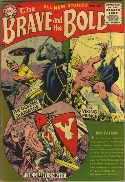 1955 - Brave and the Bold #1 - Click for Bigger Image in a New 
Page