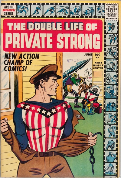 1959 - The Double Life of Private Strong #1 - Click for Bigger Image in a New 
Page