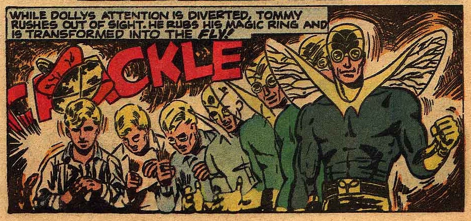 1960 - Adventures of the Fly #4 - Neal Adams Panel