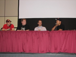 DC Big Guns Panel - Geoff Johns, Ethan Van Sciver, Terry Dodson and Jim Lee