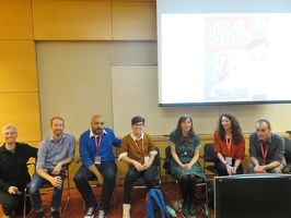 Comics and Collaboration Panel - Erica Friedman, Nate Powell, John Jennings, Molly Ostertag, Fanny Britt, Metaphrog (Sandra and John)