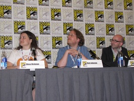 Family Feud - The Comics Blogging Panel - Alexa Dickman, Rich Johnston and Gream MacMillian