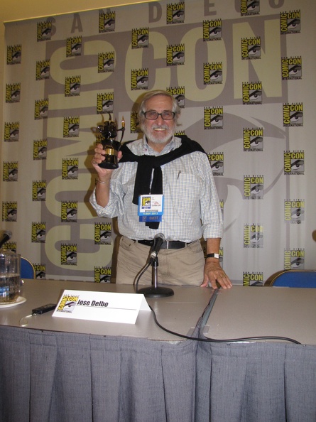 Jose Delbo with Inkpot Award.JPG