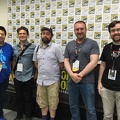 Manga Industry Pros Publishing Roundtable - Erik Ko, Stu Levy, Michael Gombos, Kurt Hassler and Ben Applegate - Deb Aoki Photo