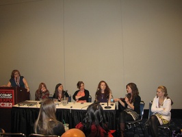 Comix Chix with Kate Kotler, Amy Reader, Jen Aprahamian, Heidi McDonald, Jill Pantozzi, Jenny Frison and Ashley Eckstein