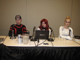 I Have No Sewing Machine, but I Must Cosplay panel, Chris Troy, Meryle Idzerda and Lyndsey Cepak