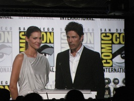 Tricia Helfer and Michael Trucco 1