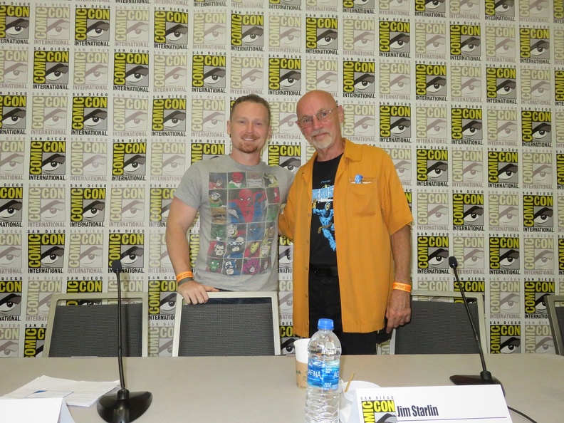 50 Years of Jim Starlin - Cory Jandreau and Jim Starlin.JPG