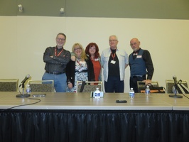 Celebration of Neal Admas - Robert Greenberger, Kris Adams, Zeea Adams, Alan Davis and Jim Starlin