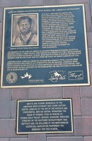 African-American Sidewalk Plaque