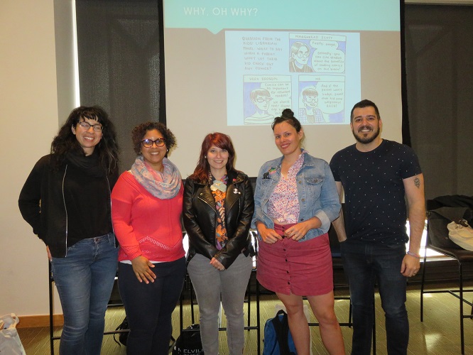 Amie Wright, Fatma Faraj, Leigh Hurwitz, Michelle Miller and Scott Robins.jpg