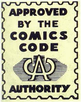 Comics Code Authority Stamp
