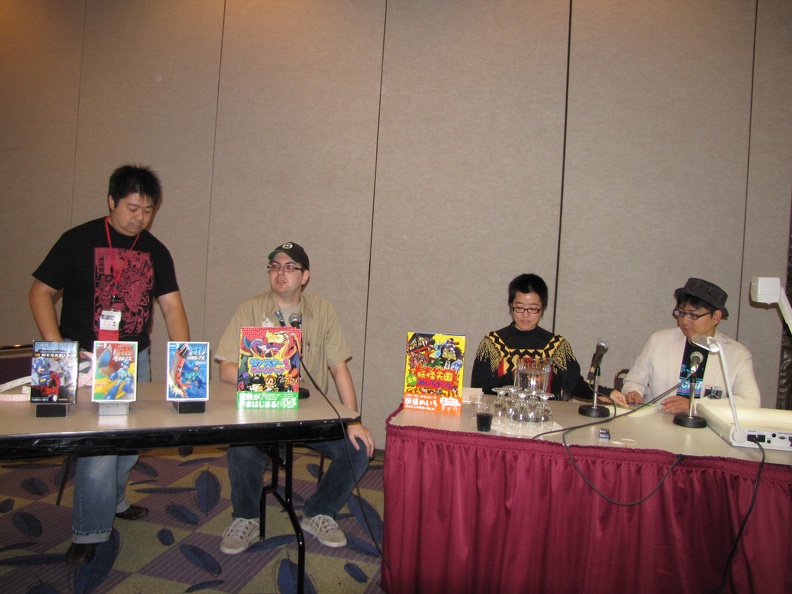 Hitoshi Ariga Spotlight - Erik Ko, Matt Moylan, Michelle Hayashi (translator and Japanese Liaison) and Hitoshi Ariga.JPG