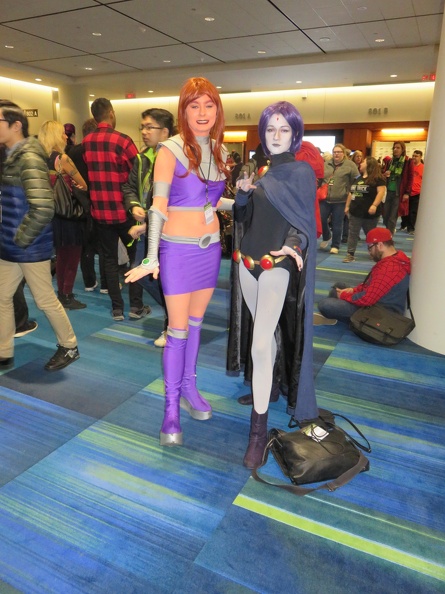 Starfire and Raven.JPG