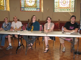 Book Publishing Panel - Hope Larson, Kean Soo, Carla Speed McNeil, Raina Telgemeier and Scott Robins