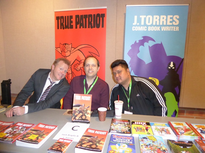 Scott Chantler, Jack Briglio and J Torres.JPG