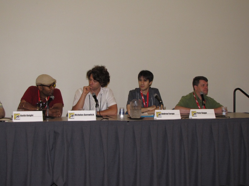 The Funny Stuff Humor in Comics and Graphic Novels - Keith Knight, Nicholas Gurewitch, Andrew Farago and Peter Bagge.JPG