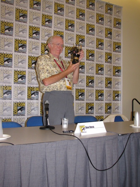 Don Rosa with Inkpot Award.JPG