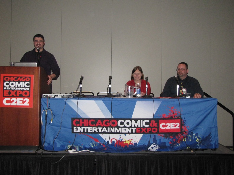 Integrating Comics into the Common Core Panel. Josh Elders, Carol Tilley and Jim McClain1.JPG