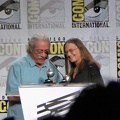 Edward James Olmos and Diana Schutz