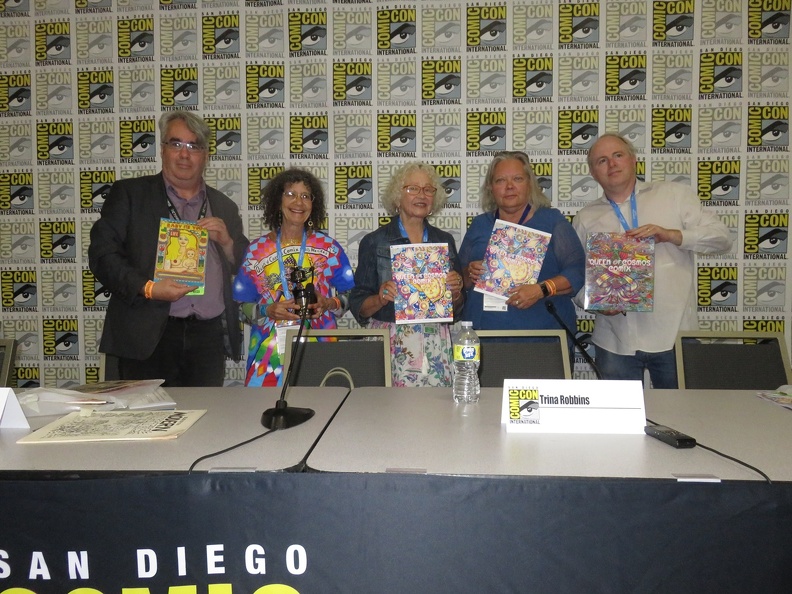 Willy Mendez Spotlight - Brian Doherty, Willy Mendez, Trina Robbins, Kim Munson and Joshua Starnes.JPG